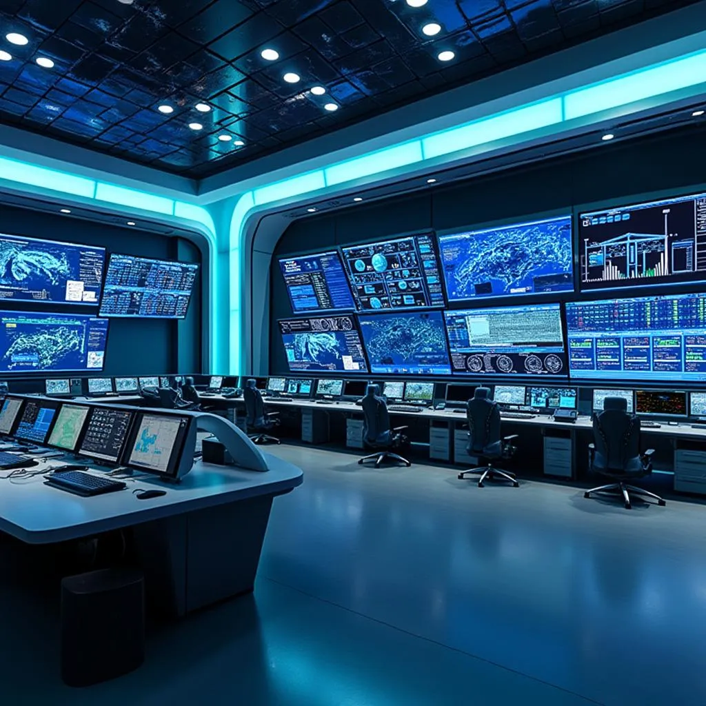 Panel de control digital YPF