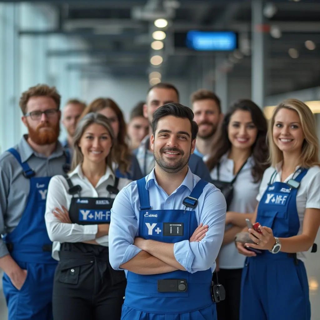 Equipo diverso de YPF